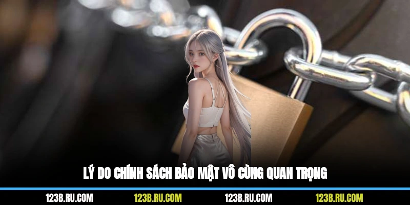 Lý do chính sách bảo mật vô cùng quan trọng
